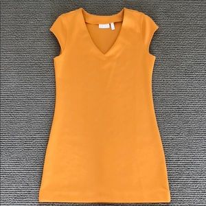 Leith mustard yellow mini from Nordstrom